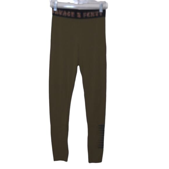Savage x Fenty Forever Savage Jersey Legging in Military Green – Size S – EUC - Picture 1 of 11